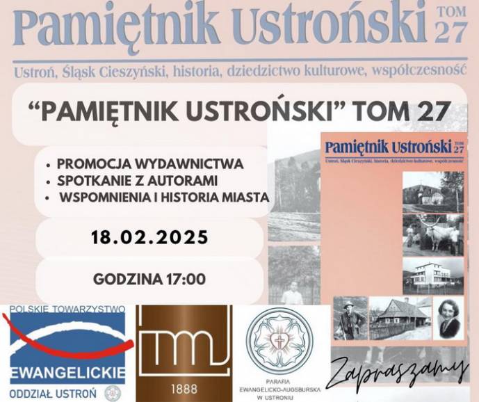 Promocja Pamiętnika Ustrońskiego, tom 27